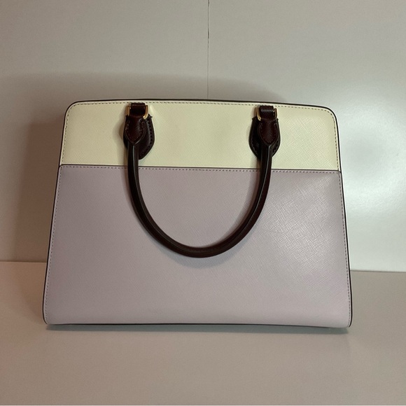 KATE SPADE Madison color block medium satchel Bundled with Bi Fold wallet. - Picture 3 of 13